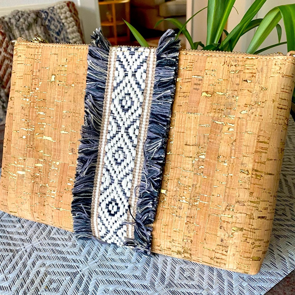 Elaine Turner Cork Clutch